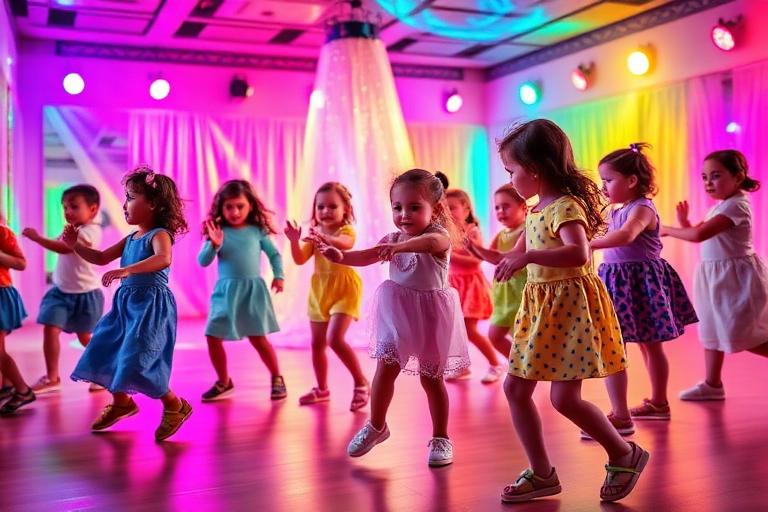 DISCO DANCE DLA DZIECI / BLUE-D1