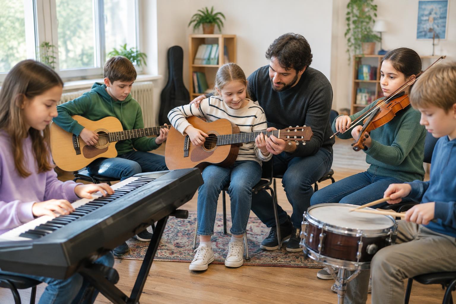 Nauka gry na gitarze